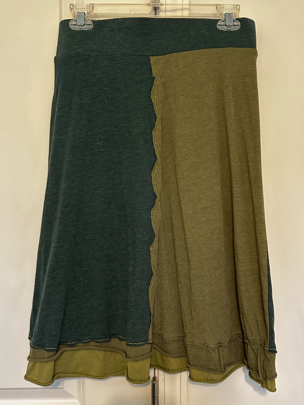 prAna Color Block Boho Skirt Size Small - Picture 4 of 4